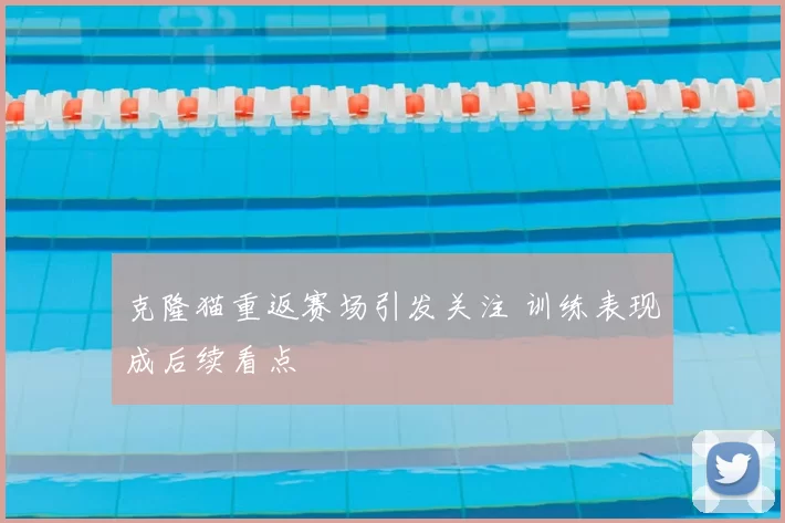 克隆猫重返赛场引发关注 训练表现成后续看点