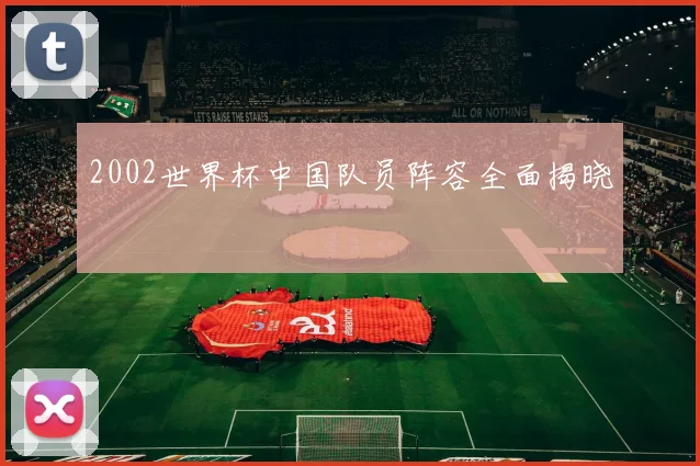 2002世界杯中国队员阵容全面揭晓